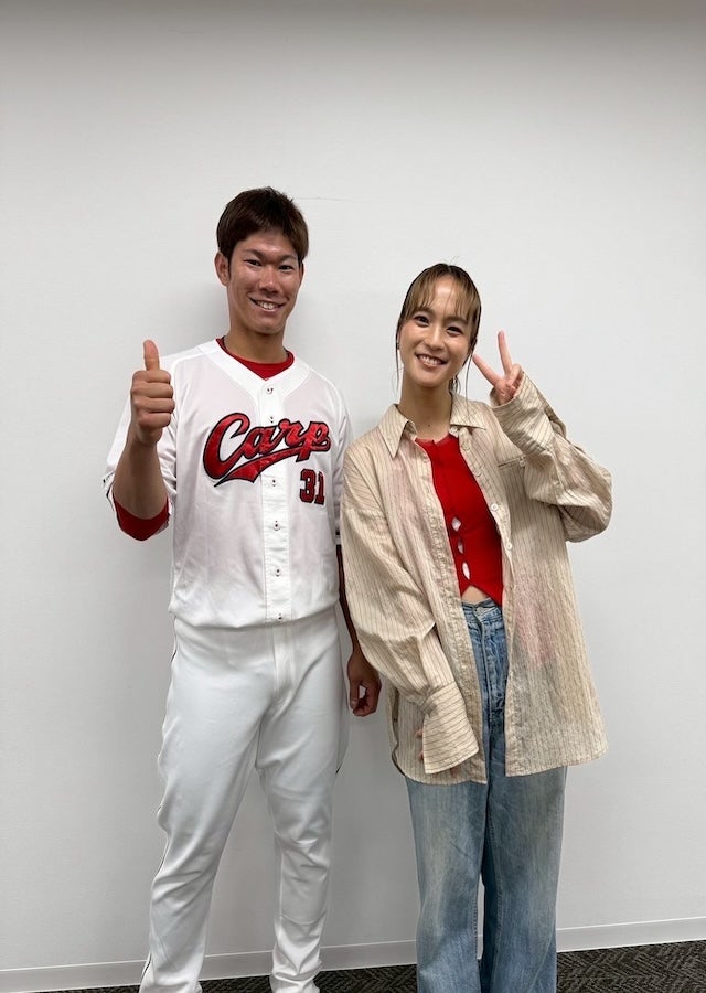 坂倉将吾 いつも絶妙に可愛い顔する🌸 #坂倉将吾 #carp 2022.7.24