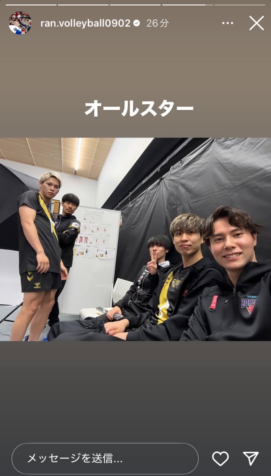 SVリーグ オーセンティックユニフォーム　オールスターゲーム 髙橋藍 SVリーグ オーセンティックユニフォーム オールスターゲーム 髙橋藍