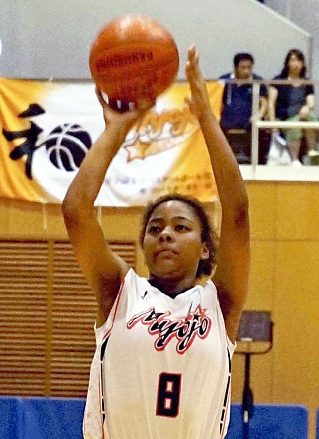 2回戦で敗れた明星学園の八村安美菜選手