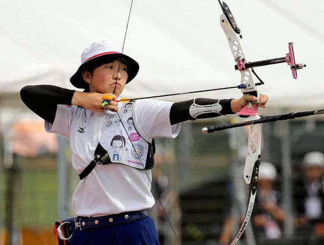 優勝した足立新田の渡辺麻央選手