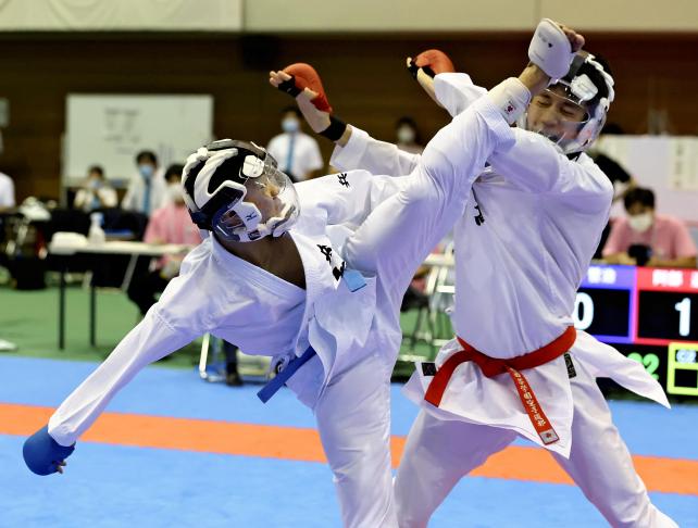 空手男子組手個人２回戦