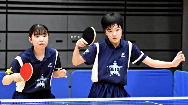 卓球女子ダブルスの１回戦