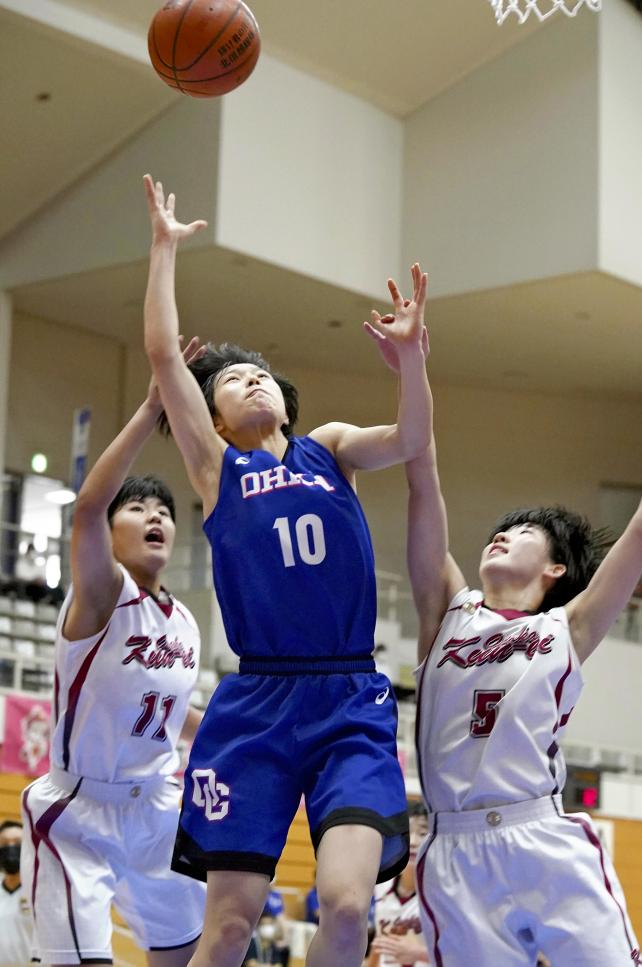 バスケットボール女子決勝、大阪薫英女学院－桜花学園