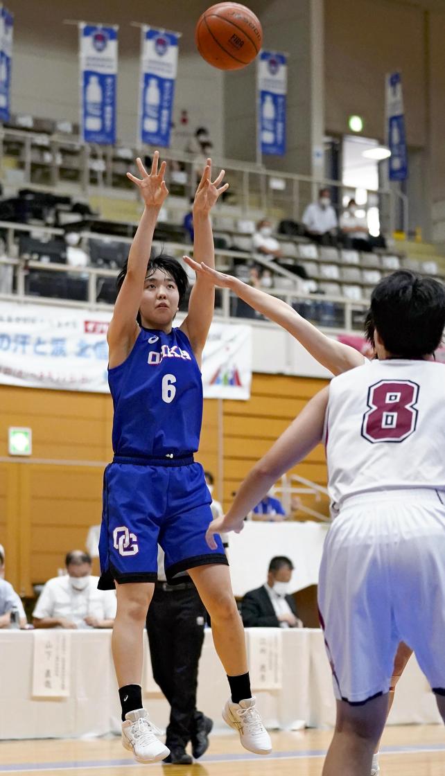 バスケットボール女子決勝、大阪薫英女学院－桜花学園