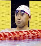競泳女子50メートル自由形で優勝した日大藤沢の大内紗雪 ©読売新聞社