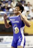 男子92キロ級で優勝した日体大柏のブフチュルーン選手