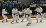 少林寺拳法 気迫あふれる演武をみせる都城工