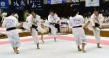 少林寺拳法 息の合った演武を披露する都城