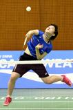 女子シングルス準優勝　ふたば未来学園の内山智尋選手