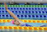 100メートルに続き、200メートル背泳ぎでも優勝した武南の酒井夏海選手