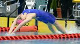 100メートルに続き、200メートル背泳ぎでも優勝した武南の酒井選手