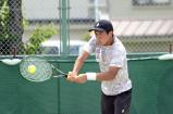 テニス男子シングルスで決勝に進んだ湘南工大付・田中