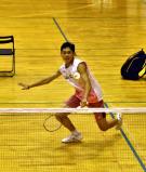 バドミントン男子団体１回戦