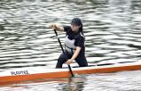 カヌー女子スプリント・カナディアンシングル（５００メートル）予選で決勝進出を決めた神島・山本空選手