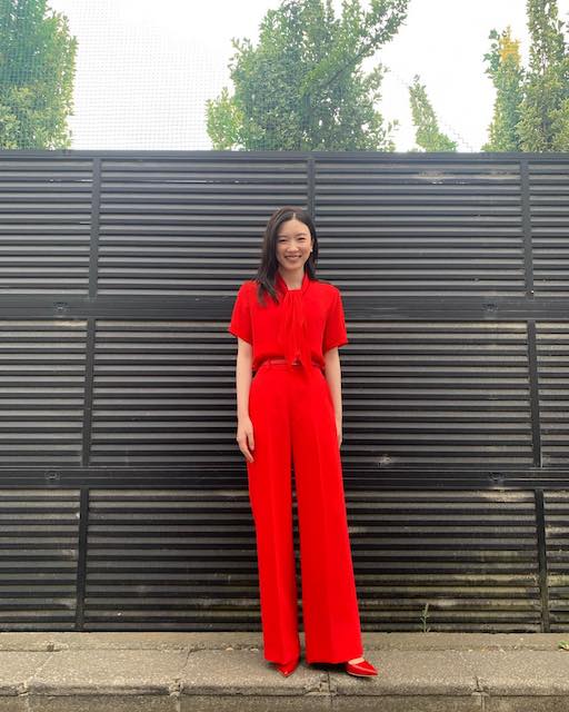 永野芽郁 赤色のセットアップ似合いすぎ❗️❓「Kawaiii❤️」と青山テルマからもコメント