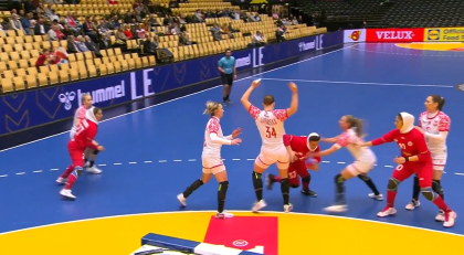 【ハンドボール】第26回女子世界選手権グループF ポーランド vs. イラン