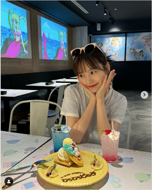 島崎遥香があの少女マンガコラボカフェに！