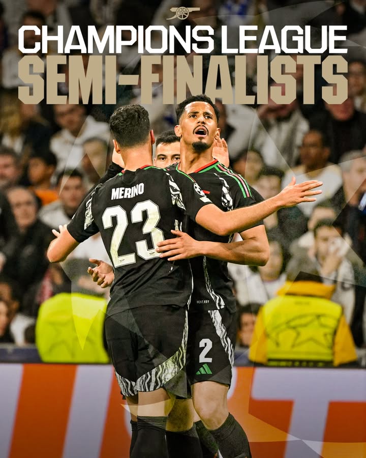 アーセナルが前回王者破りCL準決勝進出！マドリーは連覇叶わず