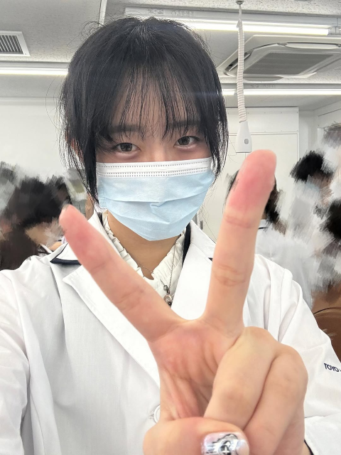 「今学期最後の実習」女子大生格闘家・辻井和奏、可愛すぎる