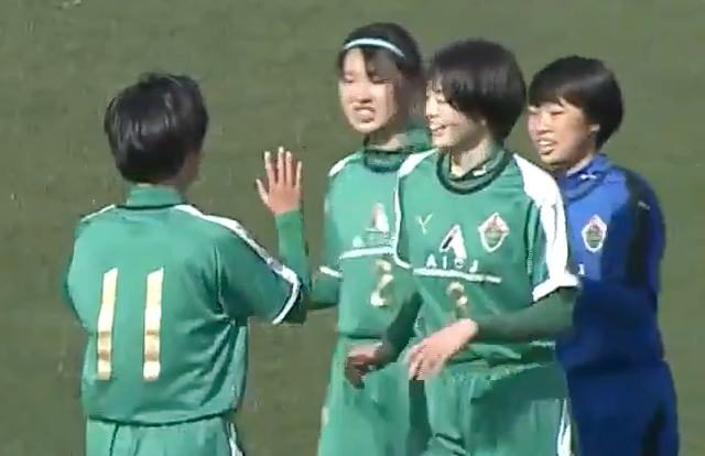 【ハイライト】創部3年目のAICJが逆転勝利で初戦突破【高校女子サッカー選手権1回戦】