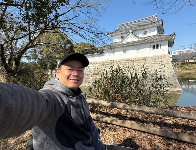 元JRA騎手の藤井勘一郎、歴史を探索しに「水口宿に来ました。」と笑顔