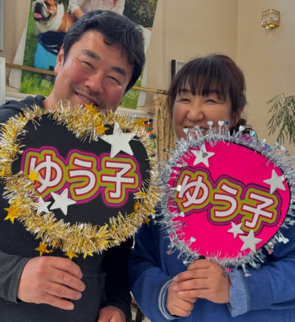 「めちゃ楽しそぉ」タレント・北斗晶 推し活グッズを作成！