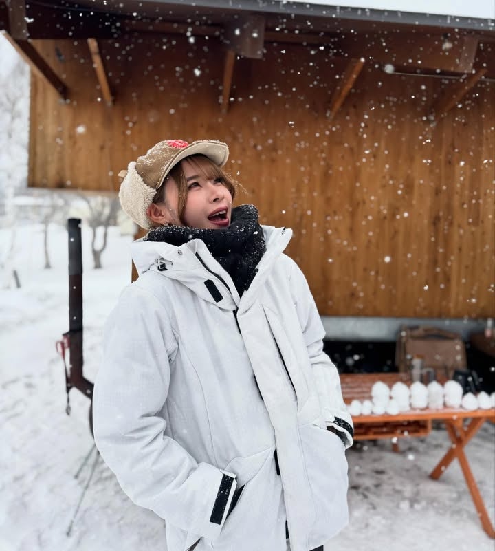 「初詣レベル100でした」山本由真がお正月に長野で雪を堪能！