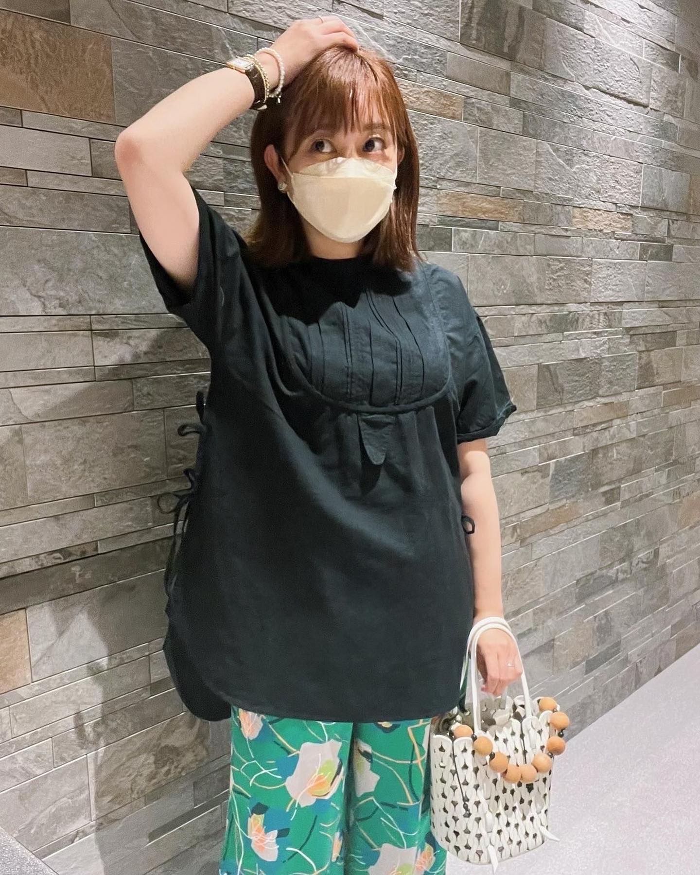 菊地亜美さんが夏先取りコーデを披露👚値段に驚き❗️「安い！安すぎる！🙏」