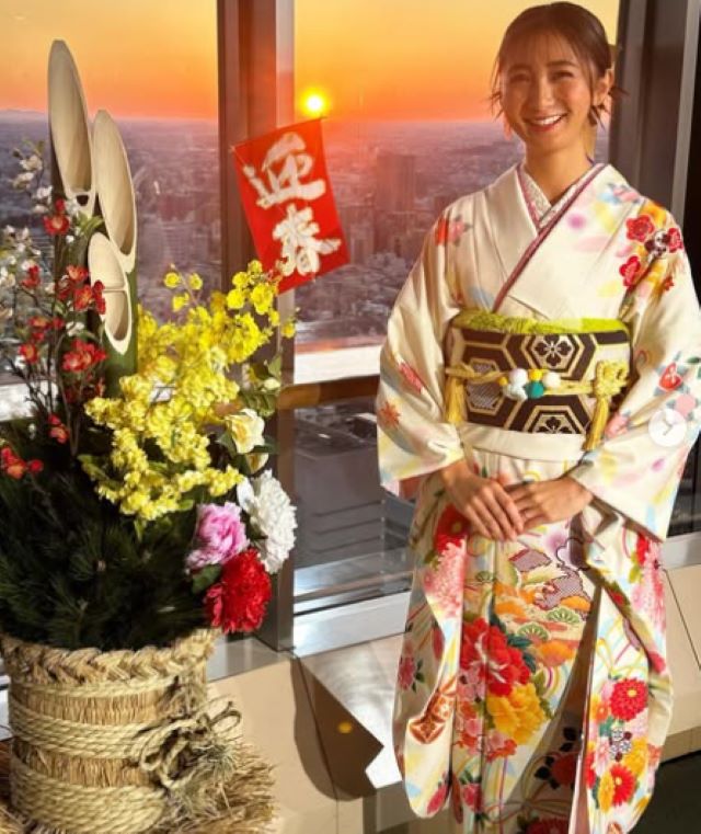 TBSアナウンサー近藤夏子が振袖姿を公開！ニューイヤー駅伝の想いを語る
