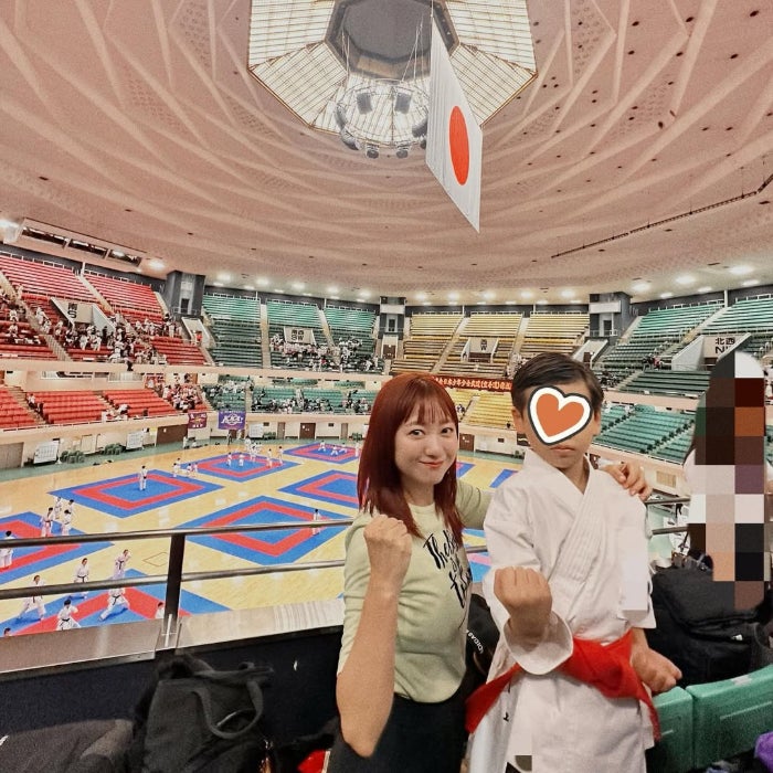 ママは歌で、息子は空手で。親子で武道館に立てました　伊藤千晃、感無量の涙