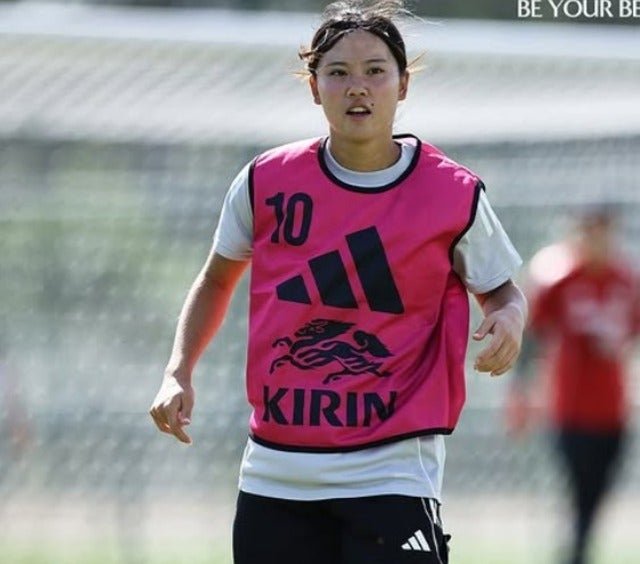 なでしこジャパンがブラジル戦に向けてトレーニング！