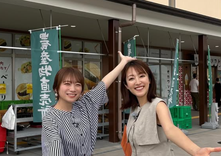 「夜もグルメ発掘旅」滝菜月＆秋元真夏、道の駅グルメ巡りショット公開！