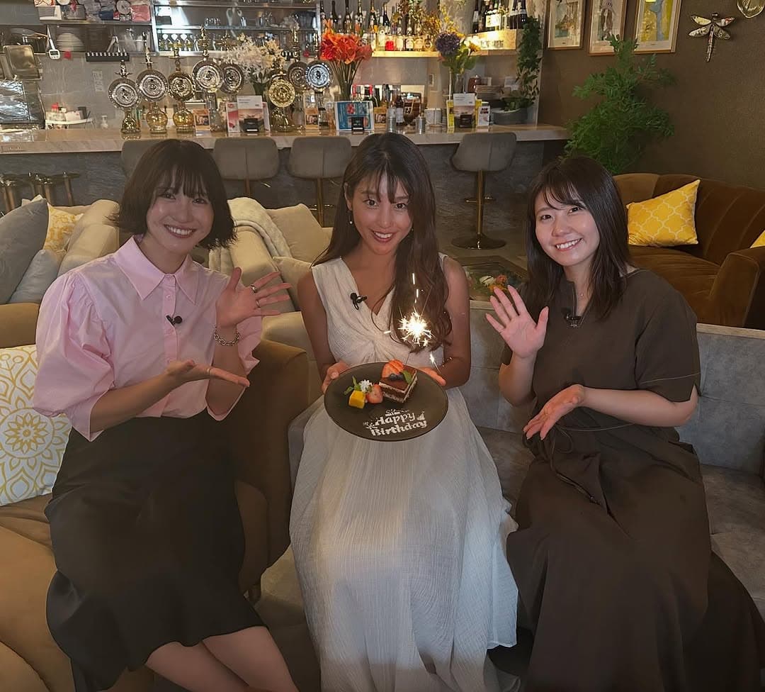 岡副麻希、レーシングドライバー奥様座談会に参加!!誕生日祝いも受け「恐縮です…だけど嬉しい」