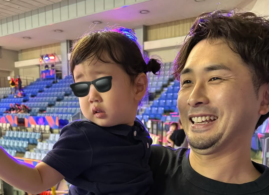 「久々の親子再会に涙」元日本代表・江畑幸子、娘とのほっこりショット公開