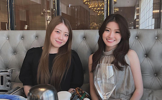 紀平梨花、美人姉と姉妹2ショット 家族で沖縄満喫