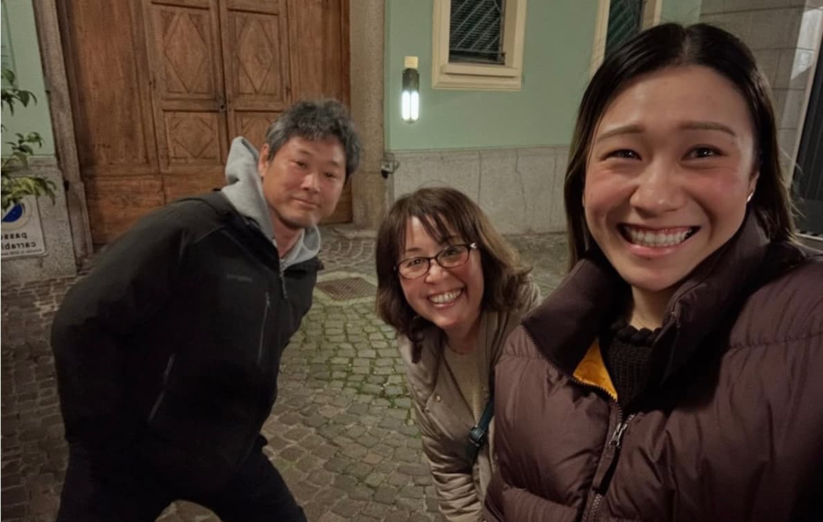 石川真佑、イタリアでのオフを大満喫！