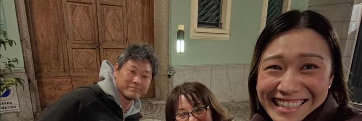 石川真佑、イタリアでのオフを大満喫！
