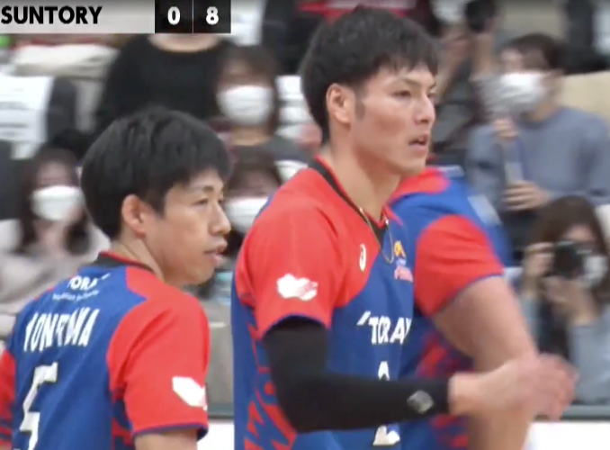 Ｖリーグ男子　東レアローズ vs. サントリーサンバーズ 2021/11/6【ハイライト】