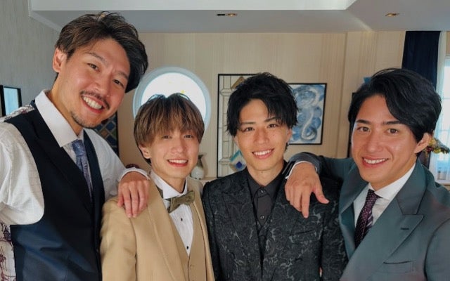 ラブキン出演の山城裕司、“クセ強メンバー”との寮オフショット公開「ポジティブで仲間想いでいいやつばかり」