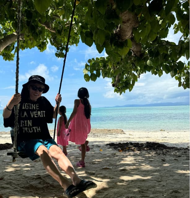 お笑いタレント 田村 淳 娘たちの健やかな成長を願う！