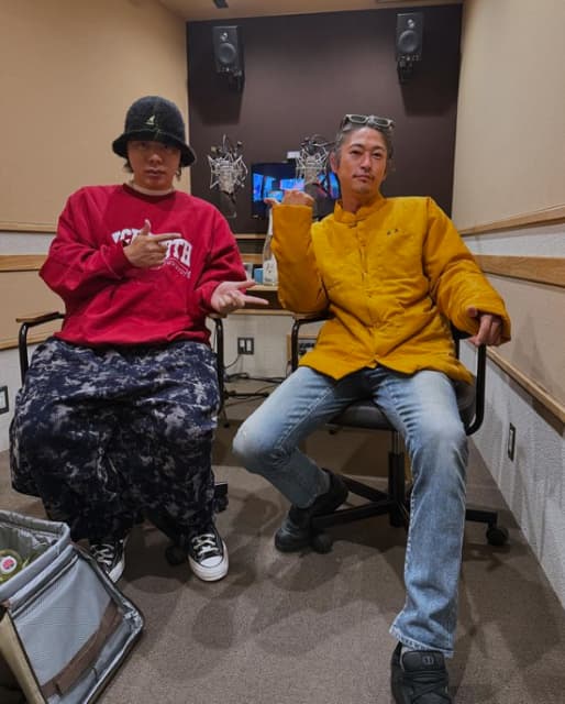 「まさかのコラボ✨」窪塚洋介が人気ラッパーと初対面！