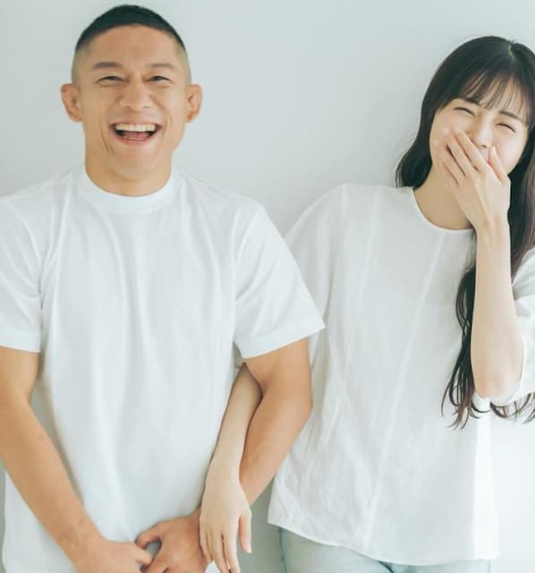 堀口恭司　夫婦ショット「幸せそう☺️🧡」