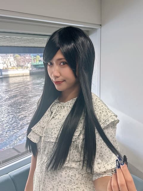 ぱーてぃーちゃん・信子がお嬢様に!?黒髪ロング姿にファンから絶賛の声が殺到！