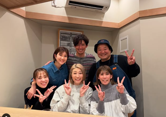 「自分がこの中にいさせてもらっていることが凄い笑」迫田さおりが豪華メンバーとの食事会ショットを公開