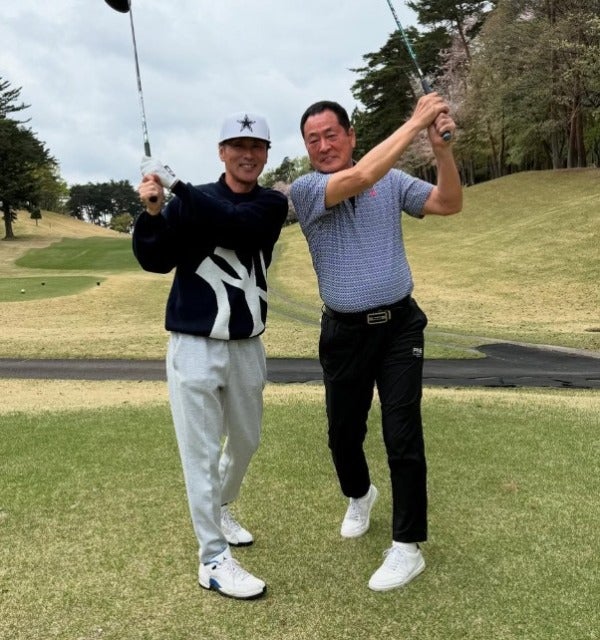 「めっちゃ元気でずっと盛り上げてくれてました」元木大介が中畑清と楽しくゴルフ！
