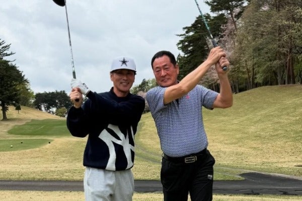 「めっちゃ元気でずっと盛り上げてくれてました」元木大介が中畑清と楽しくゴルフ！