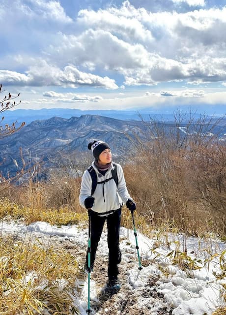 「心が洗われる気分でした！」女優・南沢奈央、初めての雪山登山に挑戦