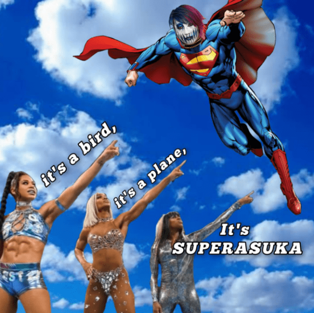 「鳥だ！飛行機だ！」WWE・ASUKAが