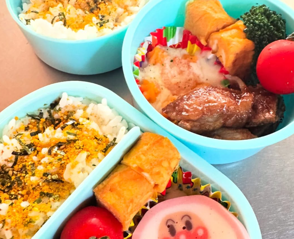 おしゃれママの夏休み弁当奮闘記！アンパンマン愛で子ども笑顔に
