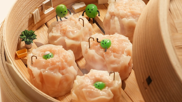 田中達也の新作「グリンピースの湯」が話題沸騰！蒸籠風呂のユニークな世界観にほっこり